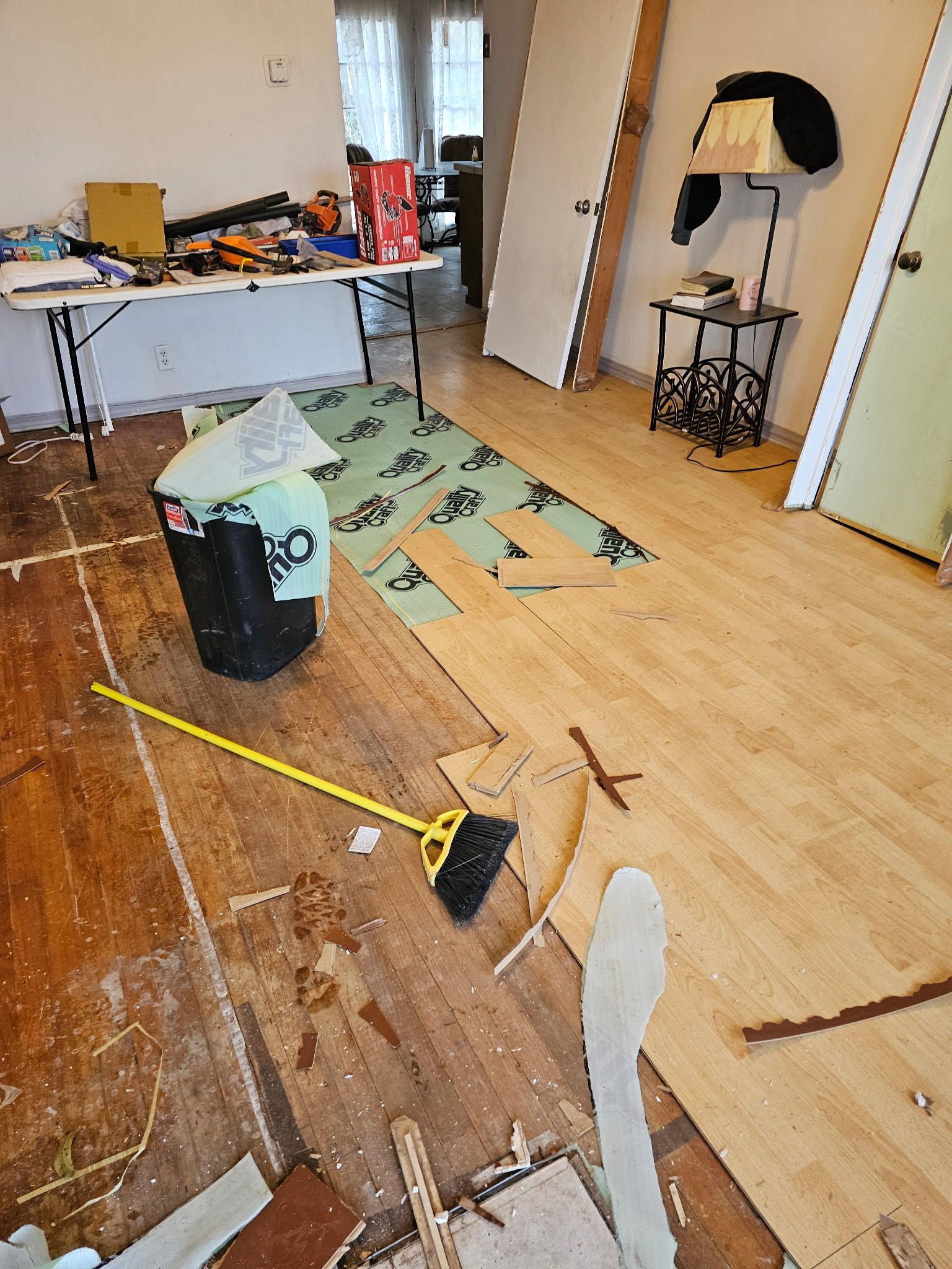 Floor Renovation - Before